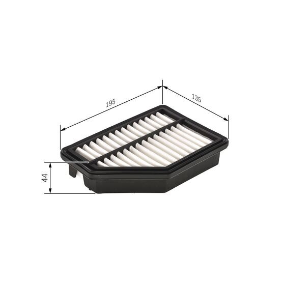 Filtre À Air Bosch S0161