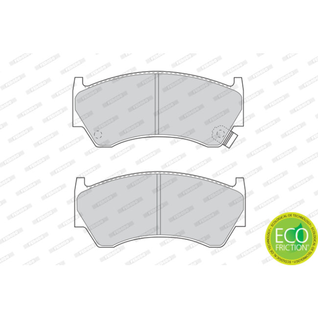 4 Plaquettes De Frein Ferodo Fdb1091