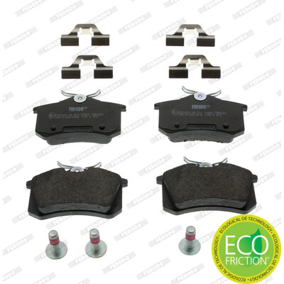 4 Plaquettes De Frein Ferodo Fdb4260