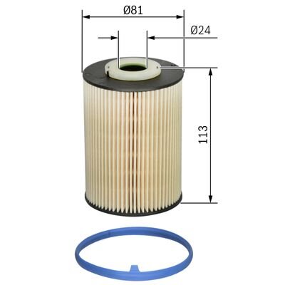 Filtre À Carburant Bosch F026402128