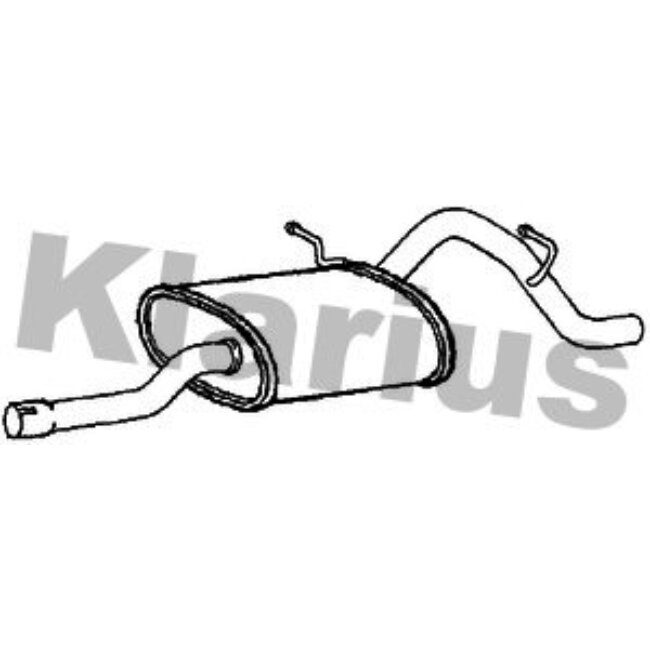 Silencieux Arrière Klarius 250618