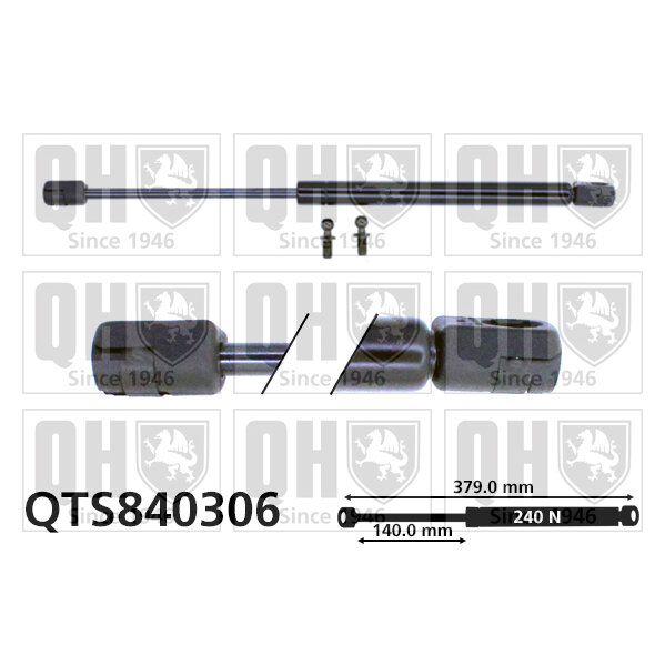 Vérin De Coffre Quinton Hazell Qts840306