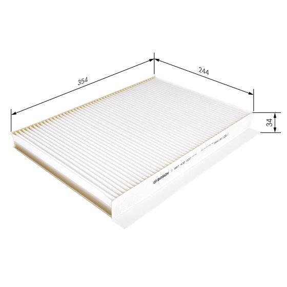 Filtre D'habitacle Pollen Bosch M2037