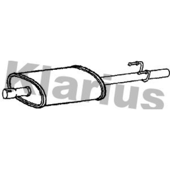 Silencieux Intermédiaire Klarius 231133