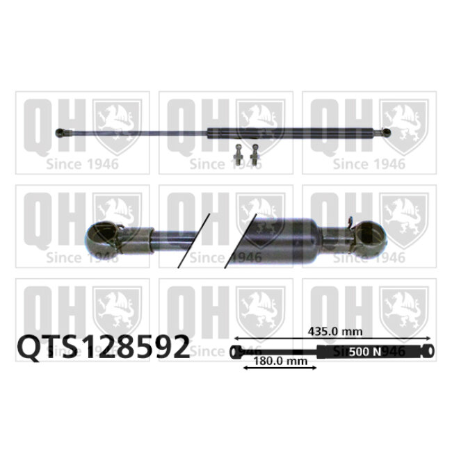 Vérin De Coffre Quinton Hazell Qts128592