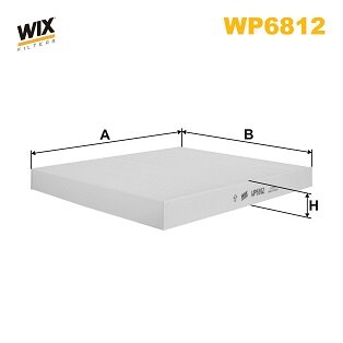 Filtre D'habitacle Wix Wp6812