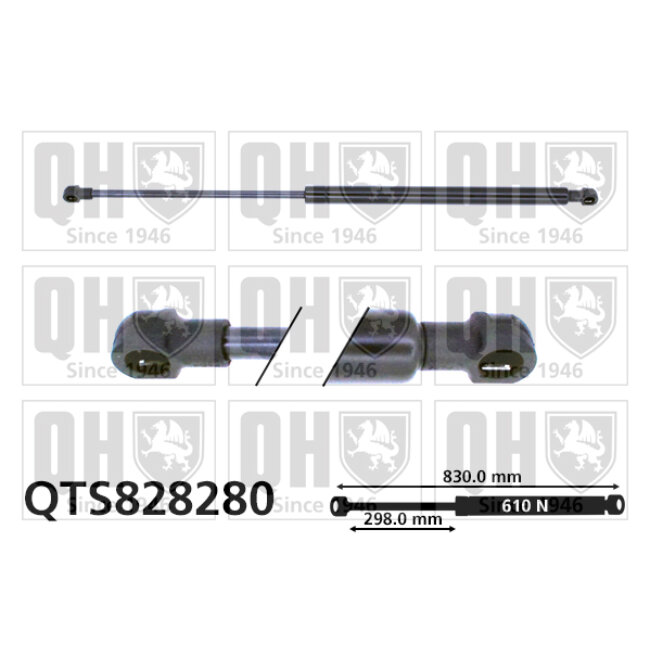 Vérin De Coffre Quinton Hazell Qts828280