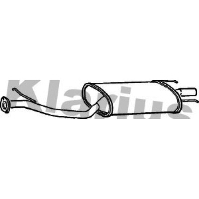 Silencieux Arrière Klarius 240513