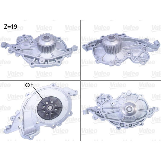 Pompe À Eau Valeo 506637