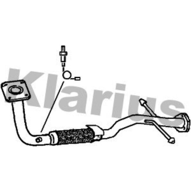 Tube D'échappement Klarius 301368