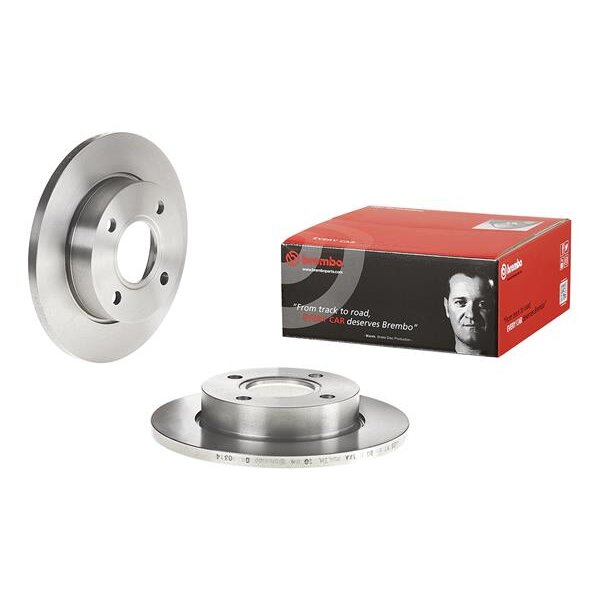 2 Disques De Frein Brembo 08.6903.14