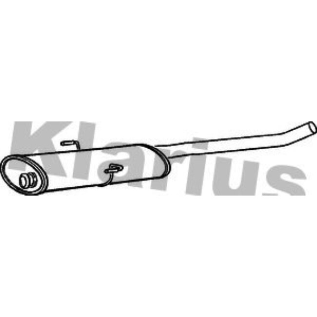 Silencieux Intermédiaire Klarius 250504