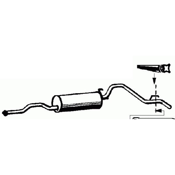 Tube D'échappement Nps T430a111