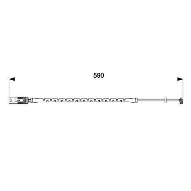 Témoin D'usure Bosch 1987473042