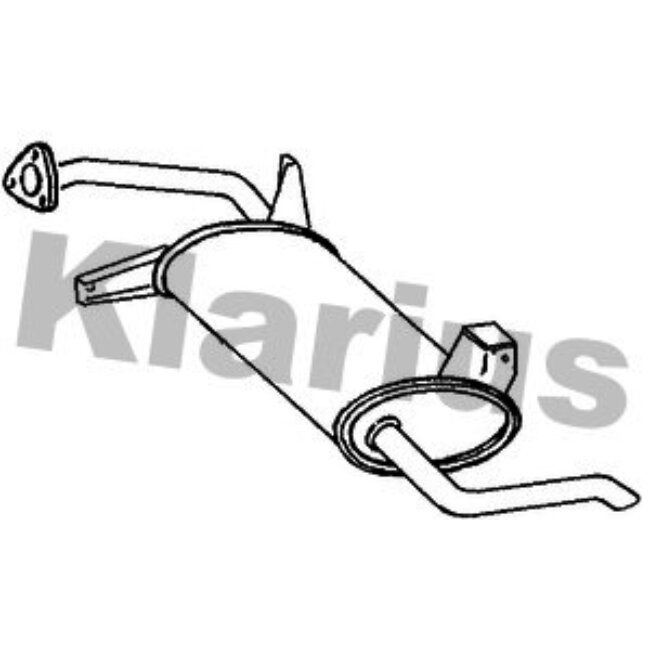 Silencieux Arrière Klarius 230868