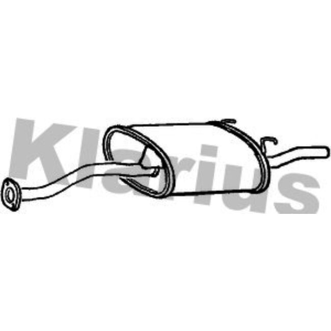 Silencieux Arrière Klarius 230467