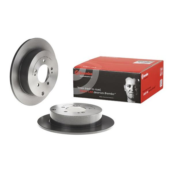 2 Disques De Frein Brembo Vernis Uv 08.a755.11