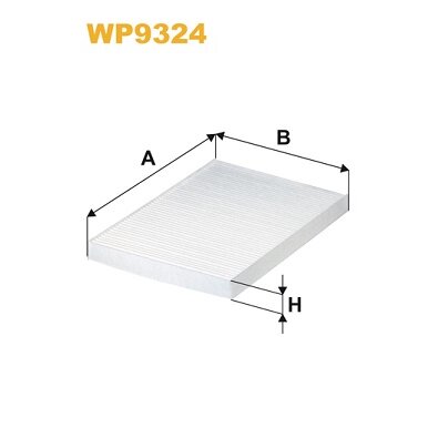 Filtre D'habitacle Standard Wix Wp9324