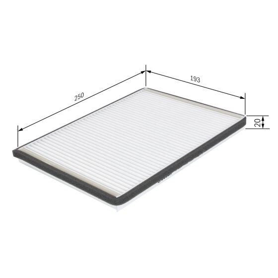 Filtre D'habitacle Pollen Bosch M2058