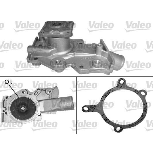 Pompe À Eau Valeo 506283