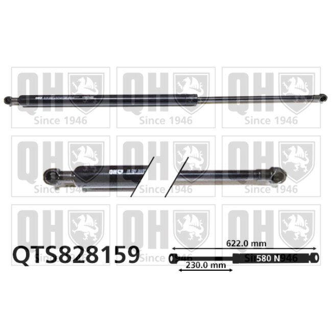 Vérin De Coffre Quinton Hazell Qts828159