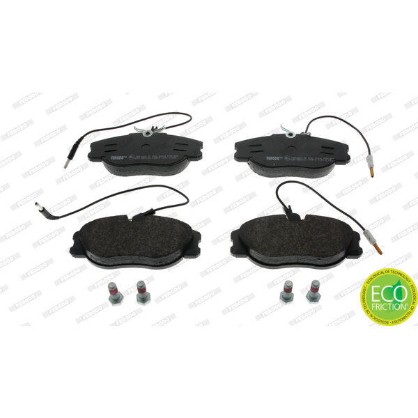 4 Plaquettes De Frein Ferodo Fvr1000