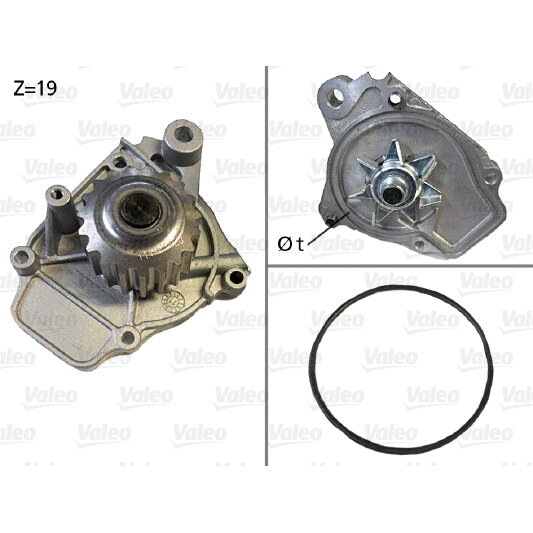 Pompe À Eau Valeo 506045