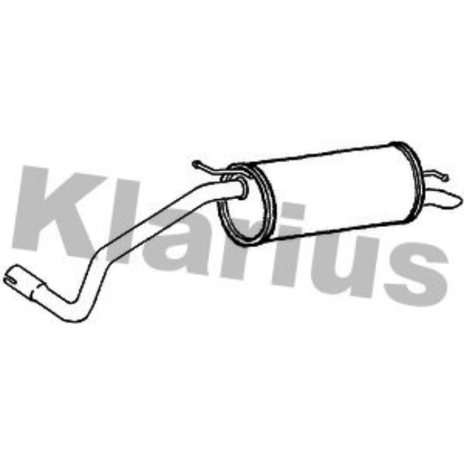 Silencieux Arrière Klarius 231003