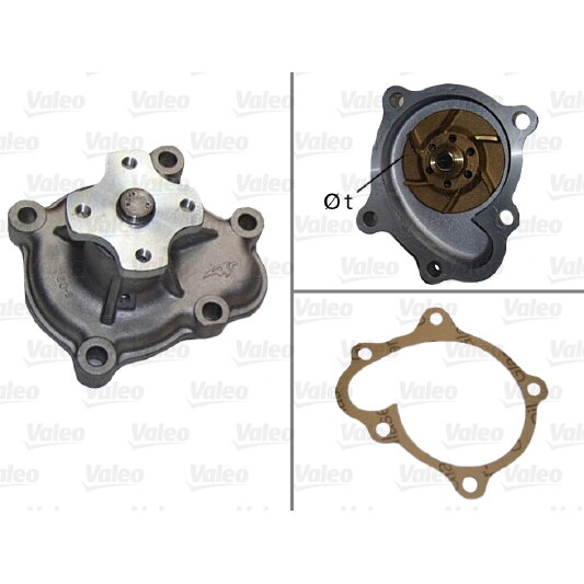 Pompe À Eau Valeo 506483