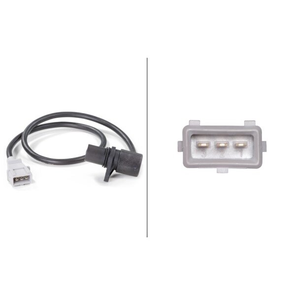 Capteur D'angle, Vilebrequin Hella 6pu 009 110-601