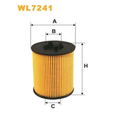 Filtre À Huile Wix Wl7241
