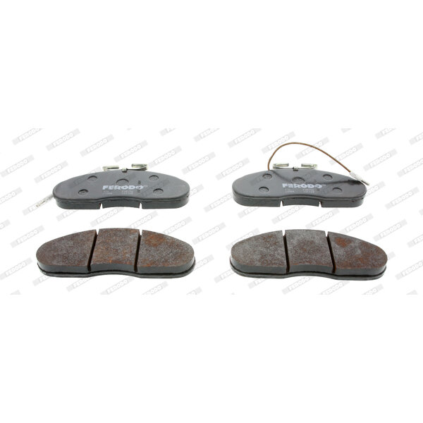 4 Plaquettes De Frein Ferodo Fvr792
