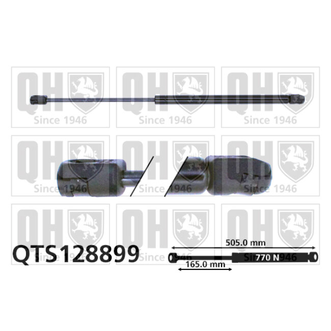 Vérin De Coffre Quinton Hazell Qts128899