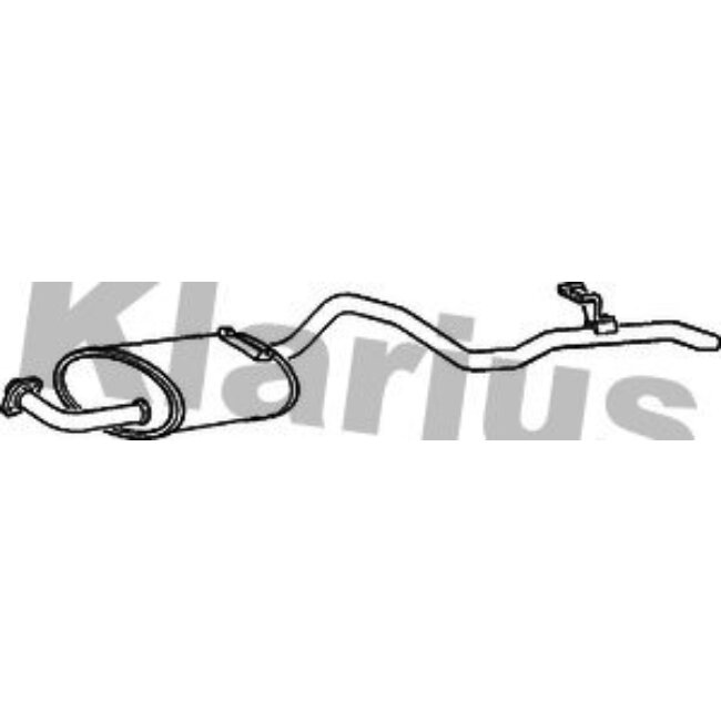 Tube D'échappement Klarius 260335