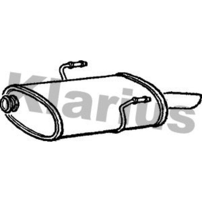 Silencieux Arrière Klarius 210491