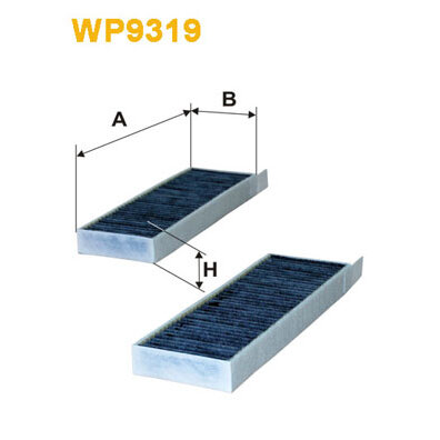 Filtre D'habitacle Charbon Actif Wix Wp9319
