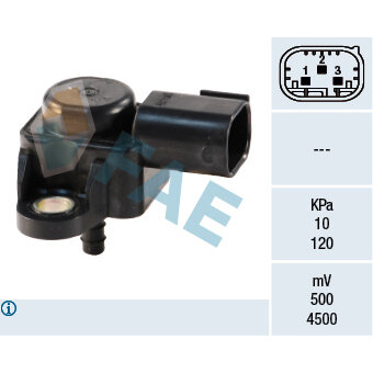 Capteur De Pression D'admission D'air Fae 15025