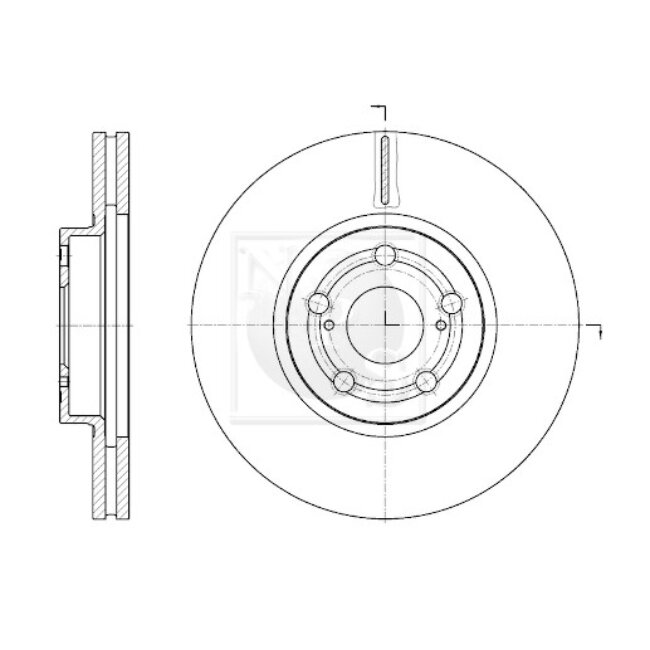 1 Disque De Frein Nps T330a42