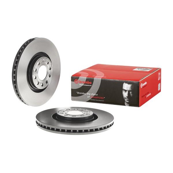 2 Disques De Frein Brembo Vernis Uv 09.a598.11