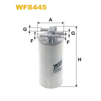 Filtre À Carburant Wix Wf8445