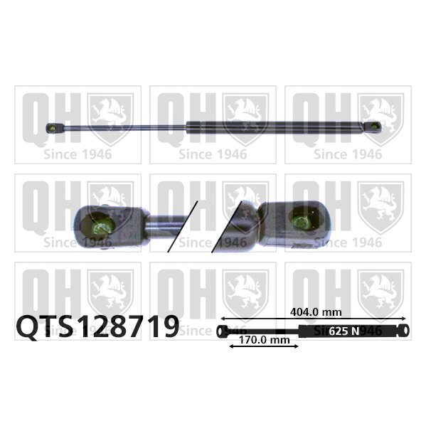 Vérin De Coffre Quinton Hazell Qts128719