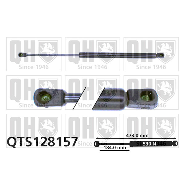 Vérin De Coffre Quinton Hazell Qts128157
