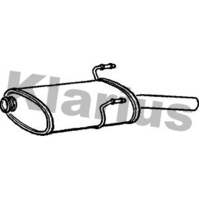 Silencieux Arrière Klarius 210579