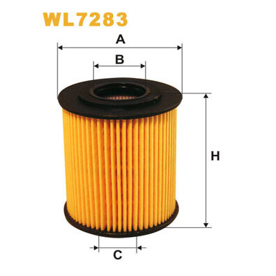 Filtre À Huile Wix Wl7283