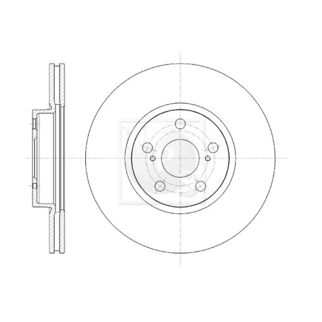 1 Disque De Frein Nps T330a179