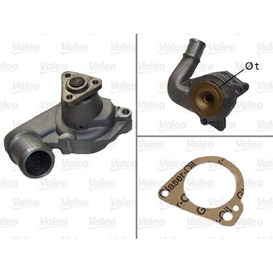 Pompe À Eau Valeo 506581