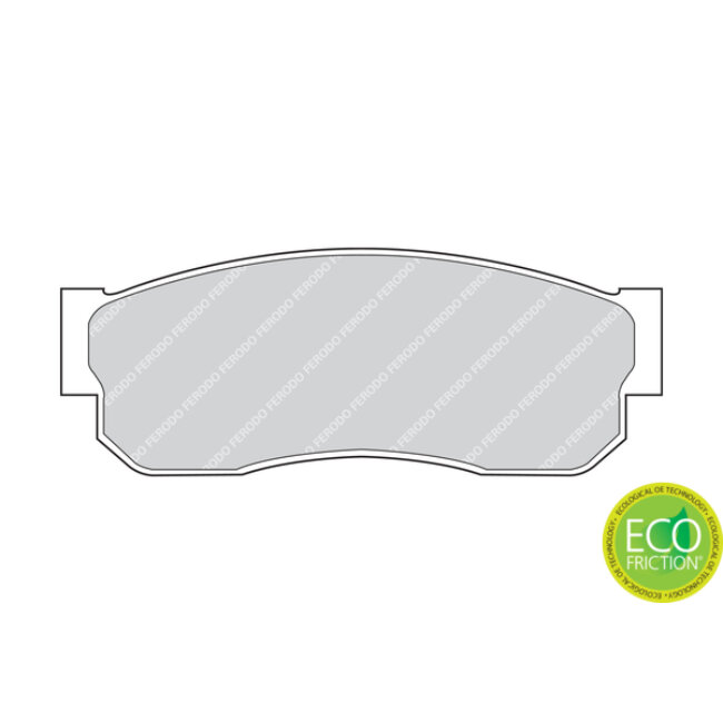 4 Plaquettes De Frein Ferodo Fdb293