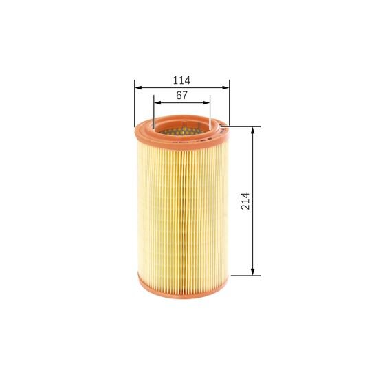 Filtre À Air Bosch S3077
