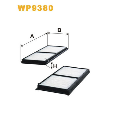 Filtre D'habitacle Standard Wix Wp9380