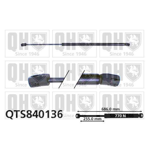 Vérin De Coffre Quinton Hazell Qts840136